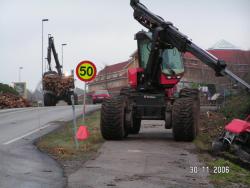 Anleggsvirksomhet preger parkbildet vinteren 2006/7